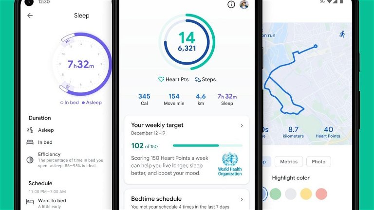 Google Fit se renueva al completo con nueva interfaz y monitor de sueño mejorado