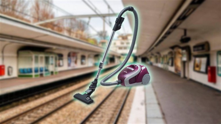 Panasonic ha creado una "aspiradora rescatadora" para auriculares que caen a las vías del tren