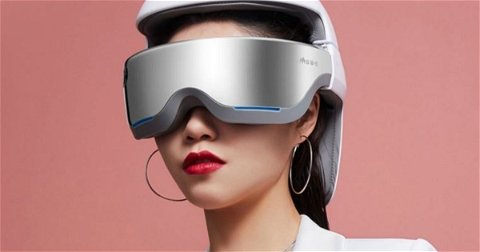 Este casco futurista es en realidad un masajeador de cabeza que vende Xiaomi