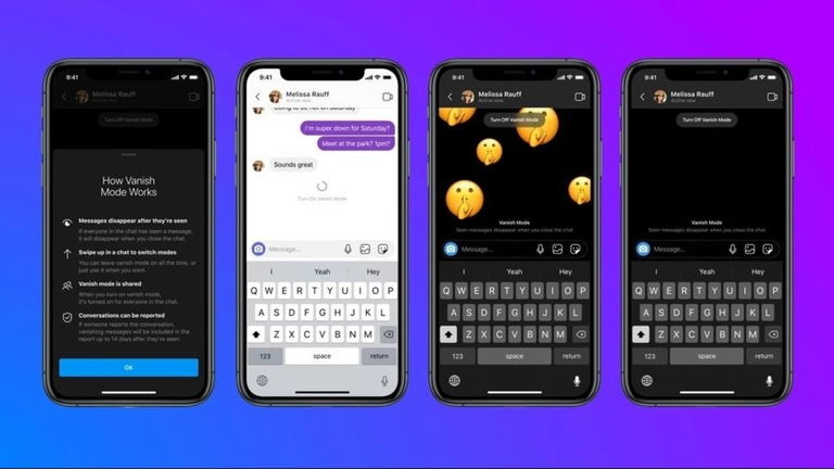 Instagram y Messenger añaden los mensajes que se autodestruyen: así funcionan