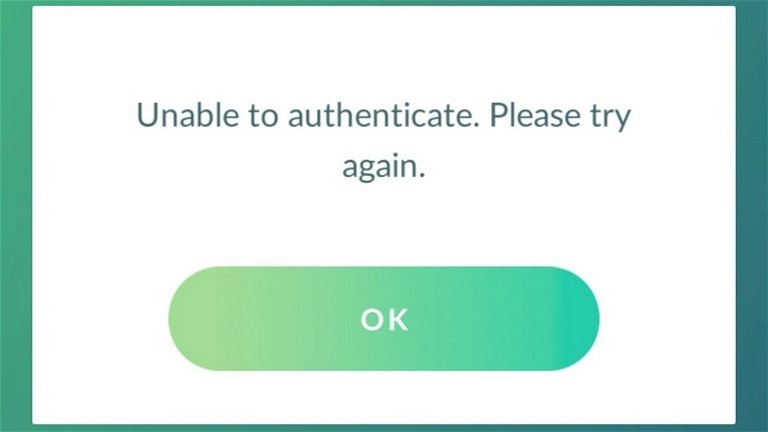 Cómo solucionar el problema de Pokémon GO de no se puede autenticar