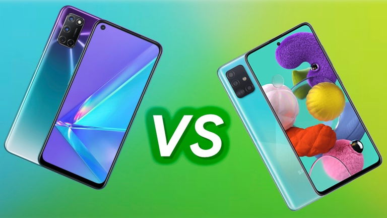 Samsung Galaxy A51 vs OPPO A72, ¿cuál deberías elegir? Descúbrelo en esta comparativa