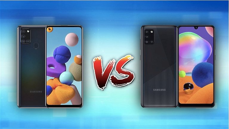 Comparamos el Samsung Galaxy A21s y Samsung Galaxy A31: ¿cuál de los dos es mejor?