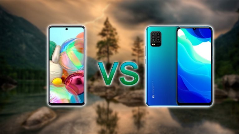Comparativa Xiaomi Mi 10 Lite vs Samsung Galaxy A71
