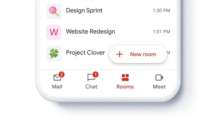 Gmail se renueva al completo con pestañas de chats, salas y videollamadas: así se activan