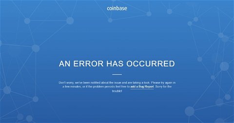 Coinbase no funciona: el exchange de criptomonedas más popular está caído en todo el mundo