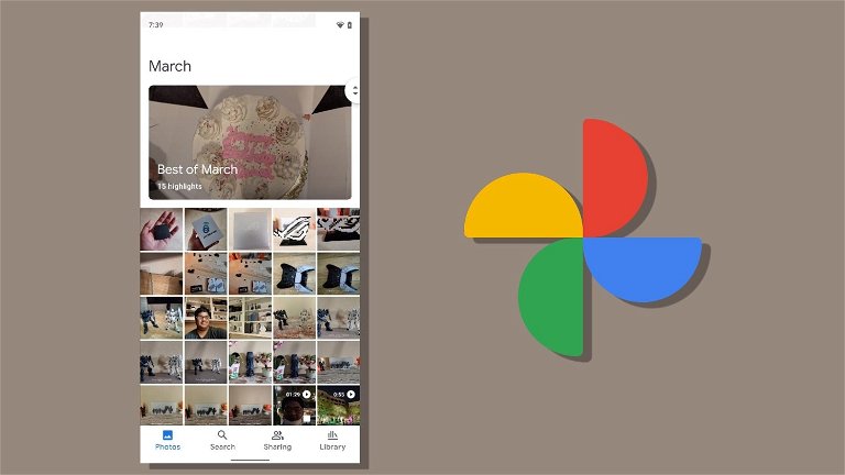 Google Fotos ya está probando su nueva interfaz basada en "Material You"