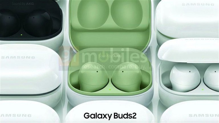 Los Samsung Galaxy Buds 2, ahora filtrados desde todos los ángulos con un diseño muy refinado