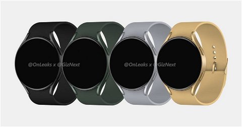 El diseño del Samsung Galaxy Watch4 con WearOS se filtra en renders de alta calidad
