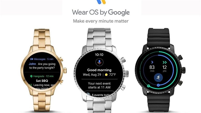 El nuevo Wear OS puede funcionar en los smartwatches actuales, pero la decisión final será del fabricante