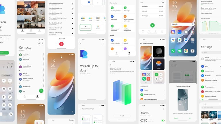 ColorOS 12, novedades y móviles compatibles con la versión de Android 12 para móviles OPPO, realme y OnePlus