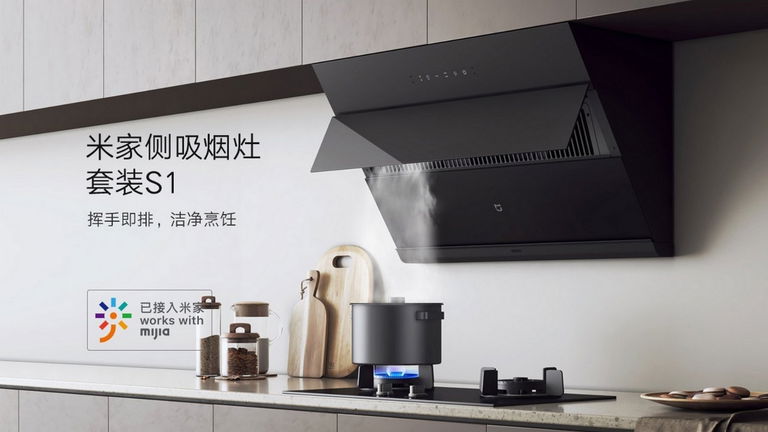 Lo último de Xiaomi es una campana extractora con sensor de movimientos y control por gestos