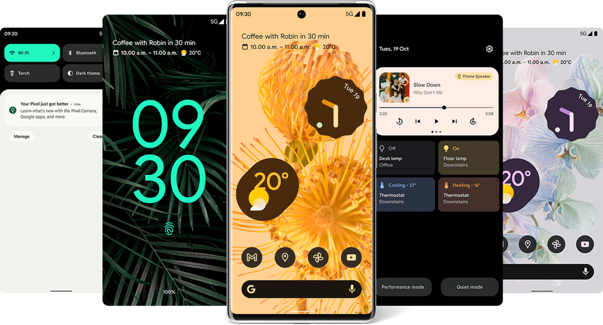 Descarga aún más fondos de pantalla de los nuevos Google Pixel 6