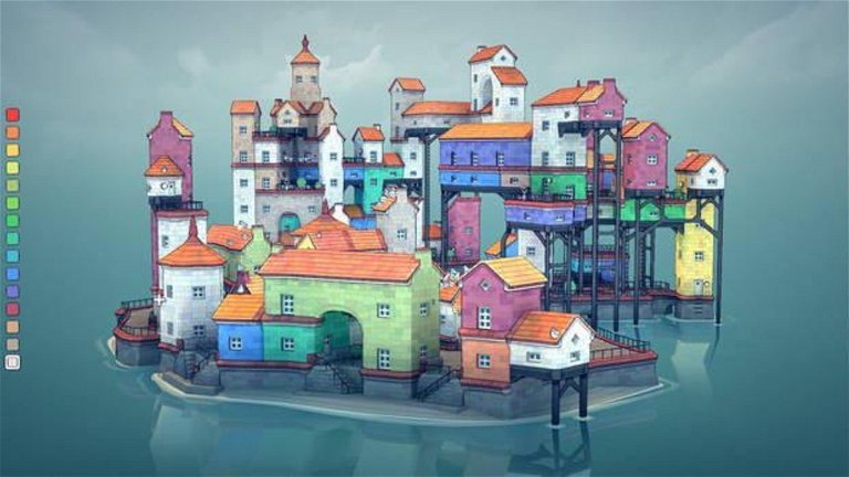 Townscaper, el mejor juego indie de construcción de ciudades, es nuestra recomendación para el fin de semana