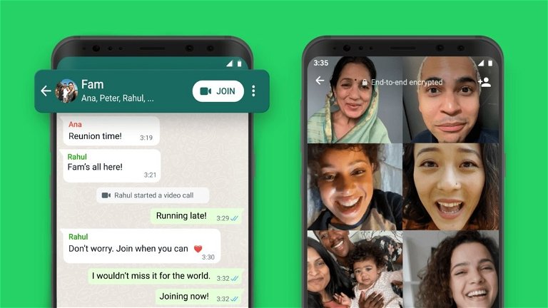 Unirse a una videollamada de WhatsApp ya empezada será más fácil que nunca