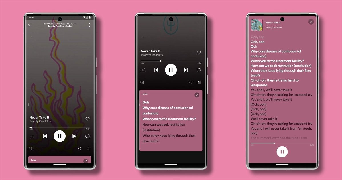 Spotify modo karaoke: cómo activar las letras de las canciones