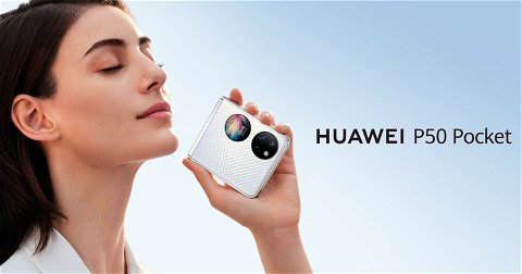 Huawei P50 Pocket, un plegable "de bolsillo" con doble pantalla y HarmonyOS