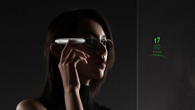 OPPO Air Glass, unas gafas de "realidad asistida" con proyector micro LED y control con la cabeza