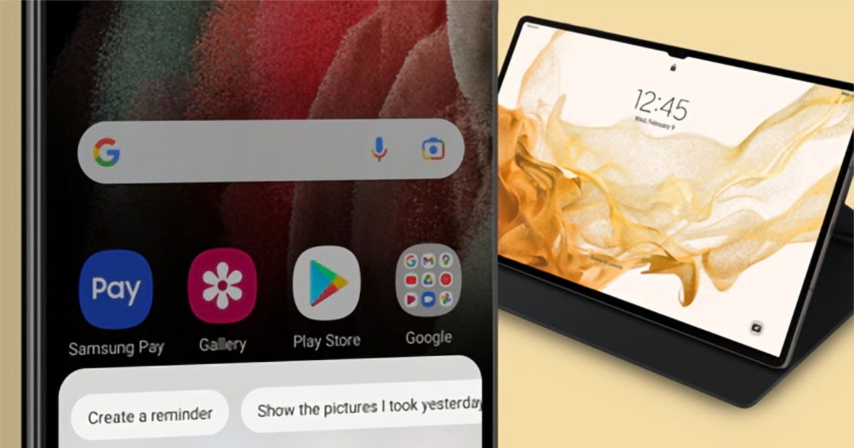 Samsung publica antes de tiempo una imagen de su nueva tablet con notch