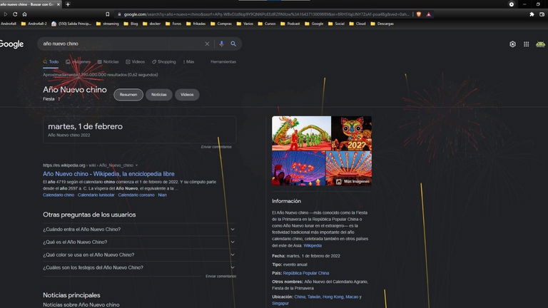 Así puedes celebrar el Año Nuevo Chino en Google: atención a su último huevo de pascua