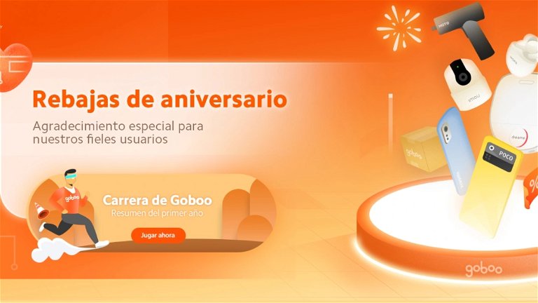 Celebra el primer aniversario de Goboo con regalos y descuentos en cientos de productos