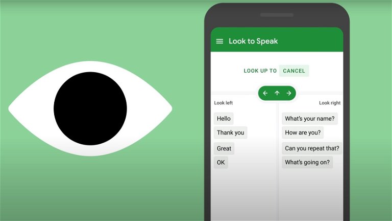Esta nueva aplicación de Google te permite hablar con los ojos
