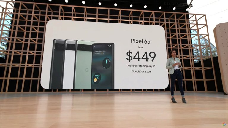 Los nuevos Pixel 6a de Google llegarán el 21 de julio: 449 dólares y 5 años de actualizaciones