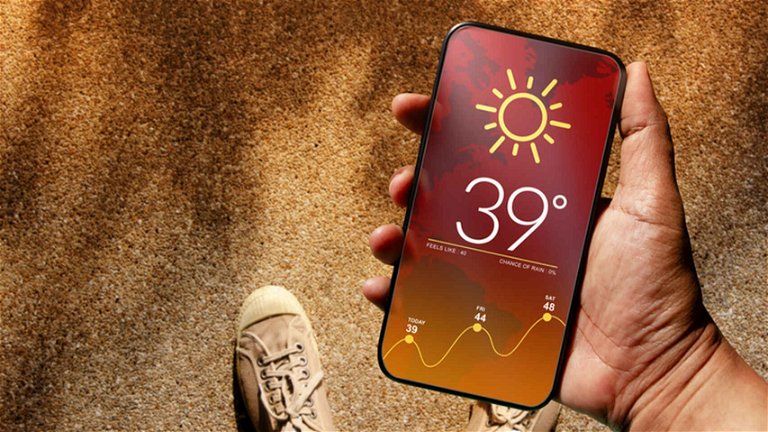 Cómo configurar una alerta por calor extremo o por alta radiación solar en tu móvil Android