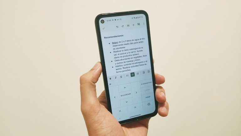 Así puedes editar texto fácilmente con el teclado de tu móvil