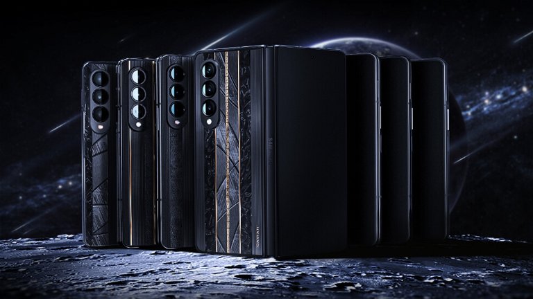 Oro, titanio y meteoritos: este exclusivo Samsung Galaxy Z Fold4 solo cuesta 11.000 dólares