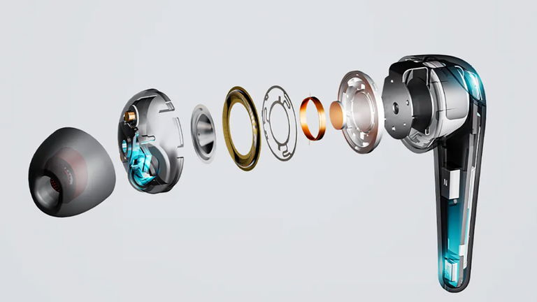 A mitad de precio estos auriculares con 28 horas de batería, cancelación de ruido y 6 micrófonos