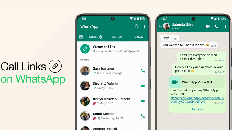 WhatsApp ya te permite crear enlaces para invitar a contactos a tus llamadas: así puedes hacerlo