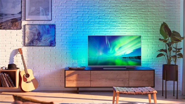 This television with integrated Android TV and Alexa collapses at almost half its price