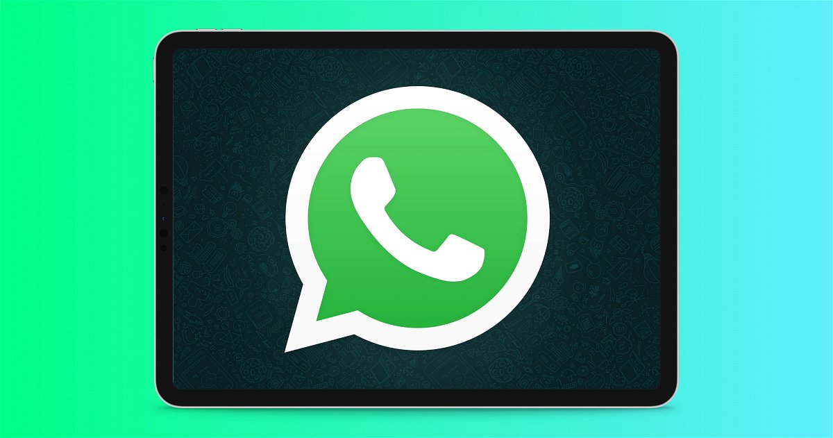 Everything is ready so that you can also use WhatsApp on a tablet