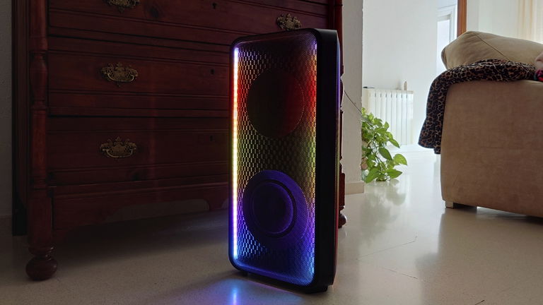 Samsung MX-ST50B, análisis: el alma de la fiesta tiene calidad de sonido, potencia y muchas luces
