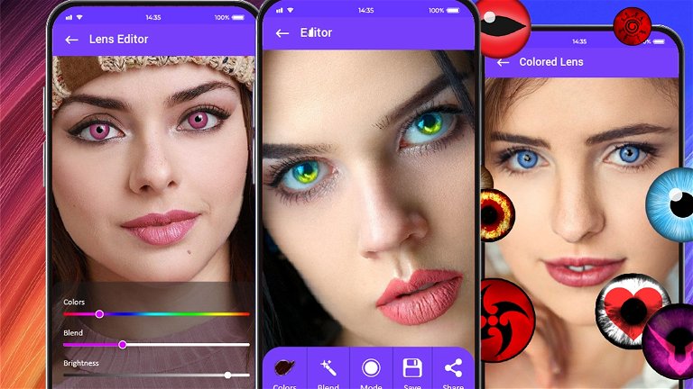 Las mejores 8 apps para cambiar el color de los ojos