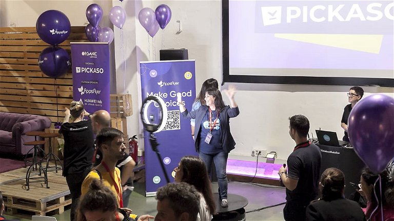 PICKASO celebra la sexta edición de su fiesta de las apps con un lleno  rotundo