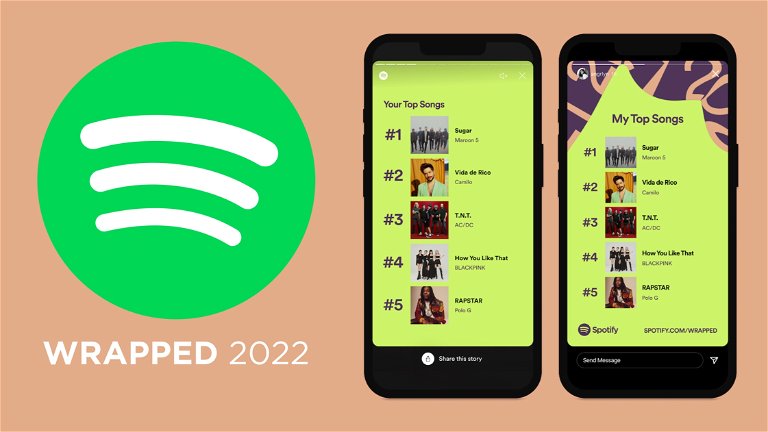 Spotify Wrapped 2022: cómo ver las canciones y los artistas que más has escuchado este año