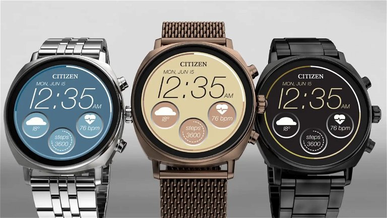 Nuevo Citizen CZ Smart: un smartwatch con diseño clásico, WearOS y más de 24 horas de autonomía