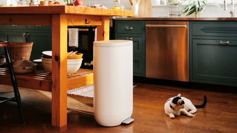 Nest founder creates smart bin that turns food scraps into chicken feed