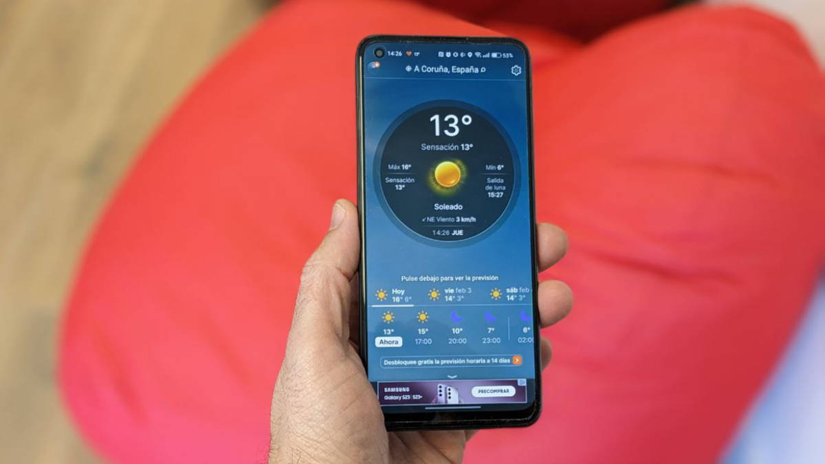 Ni AccuWeather ni Google esta es la app del tiempo que uso para saber