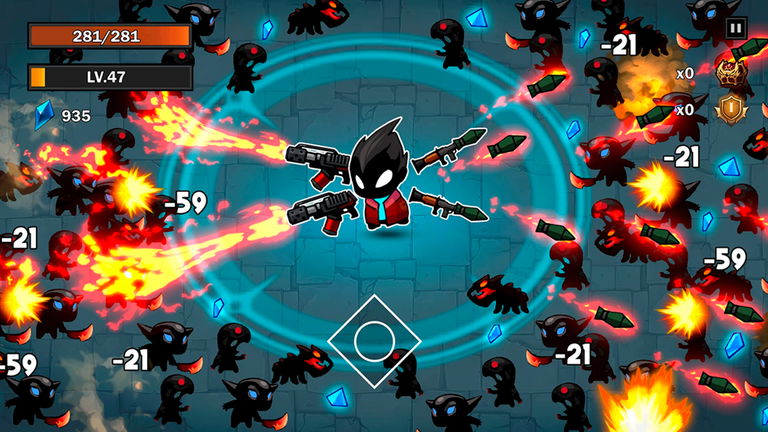 Este juego es idéntico a Vampire Survivors y te dará decenas de horas de puro vicio