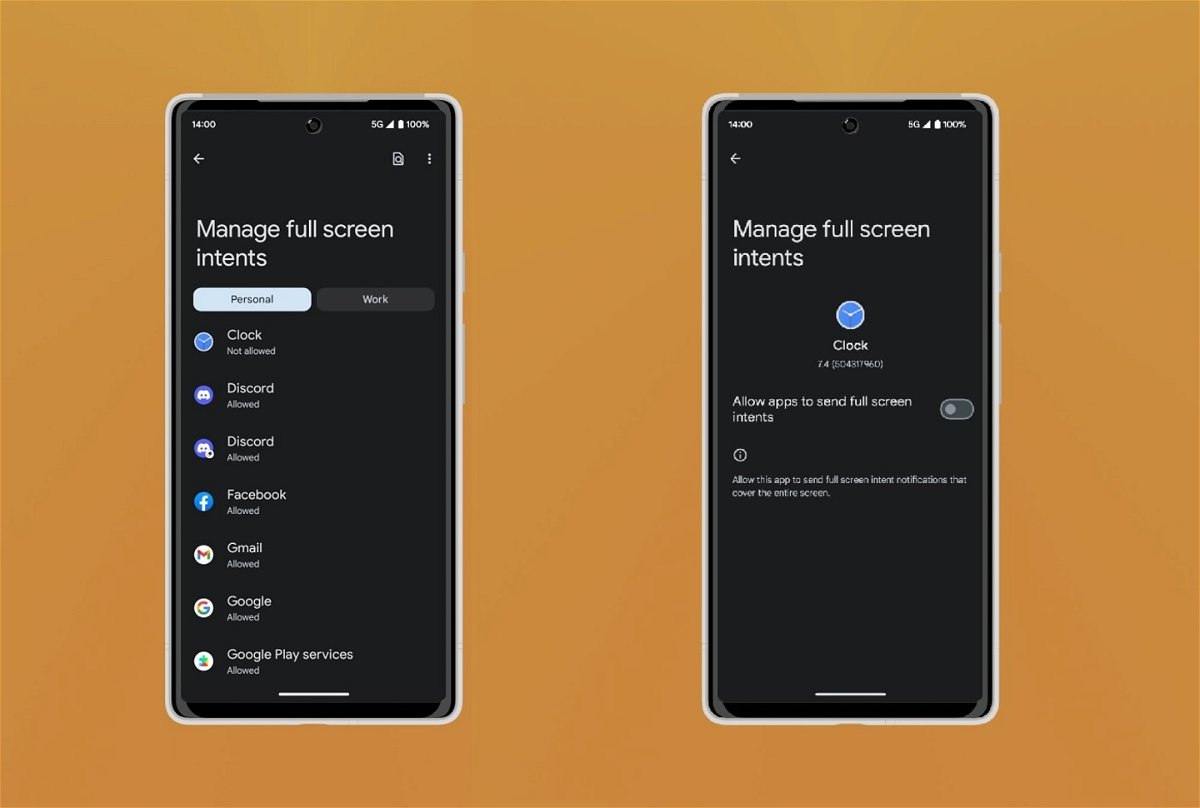 If you hate full screen notifications, you’ll be in luck with Android 14