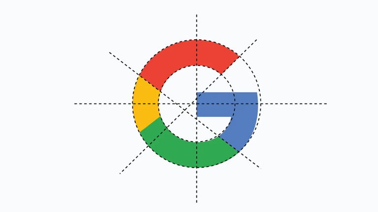 El logo de Google no es matemáticamente perfecto pero hay una explicación para ello