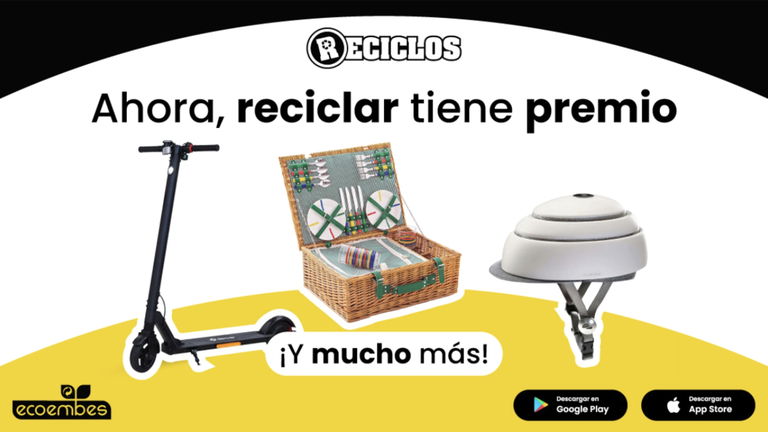 Usa esta app gratuita cada vez que recicles y gana premios