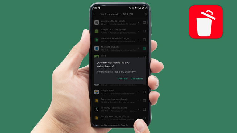 Cómo desinstalar una app en Android: todas las maneras