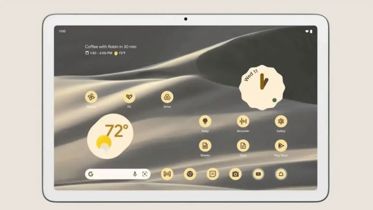 Adiós secretos: la Google Pixel Tablet se deja ver en su primera imagen oficial