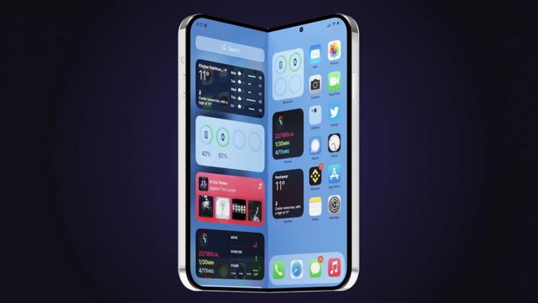 Apple quiere solucionar el gran problema de los móviles plegables: ha patentado una pantalla autorreparable
