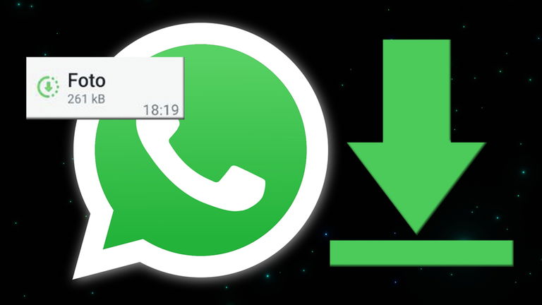 Descargar imágenes de WhatsApp con una sola visualización