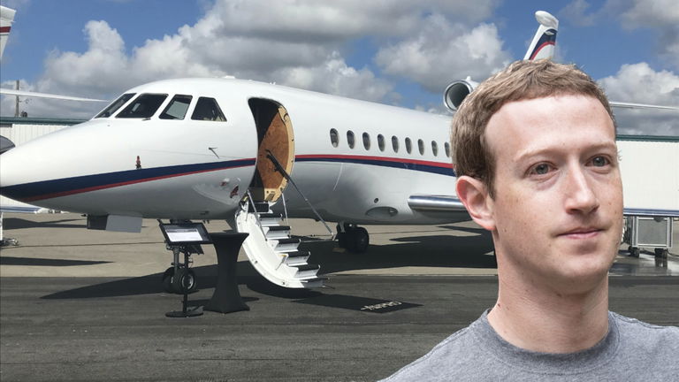 A Mark Zuckerberg también le ha salido una cuenta que sigue su avión privado. Está en Threads, como debe ser